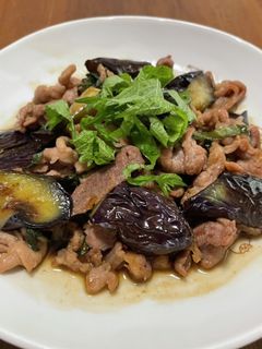 豚こま肉と茄子のオイスター炒め-レシピのメイン写真