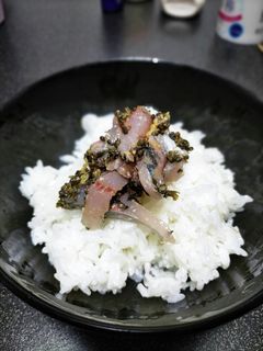しその実でアジのなめろう風-レシピのメイン写真