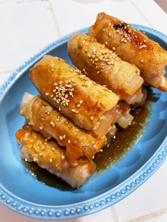 豚肉の野菜巻き-レシピのメイン写真