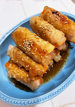 豚肉の野菜巻き-レシピのメイン写真