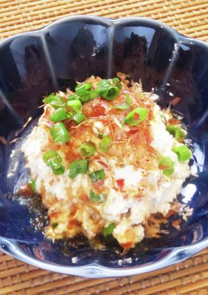 ☺おかか醤油で食べるカッテージチーズ☺-レシピのメイン写真