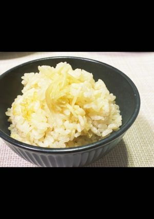 白だしで簡単 新生姜ごはん-レシピのメイン写真