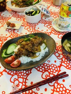 焼き肉のっけ丼-レシピのメイン写真