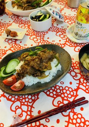 焼き肉のっけ丼-レシピのメイン写真