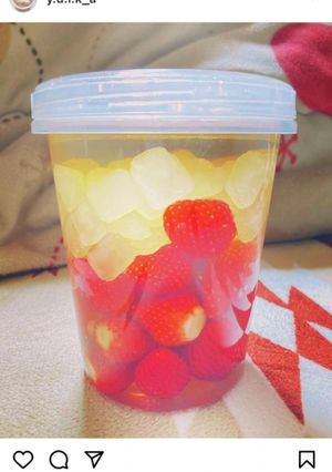 いちご酢-レシピのメイン写真