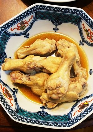 お袋の手羽元のお酢煮-レシピのメイン写真