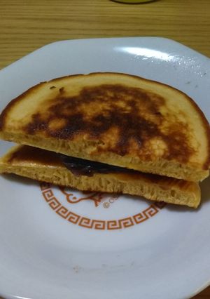 大きな玄米米粉どら焼-レシピのメイン写真