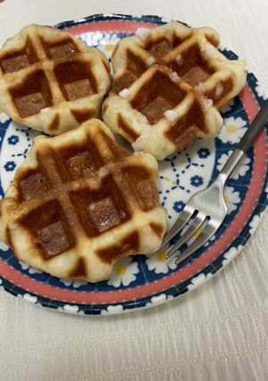 生地が美味しい！ベルギーワッフル-レシピのメイン写真