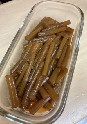 ごはんのお供に!ふきの煮物-レシピのメイン写真