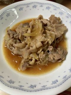 豚バラと豚こまのしょうが煮-レシピのメイン写真