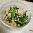 ツナと海苔の無限ほうれん草