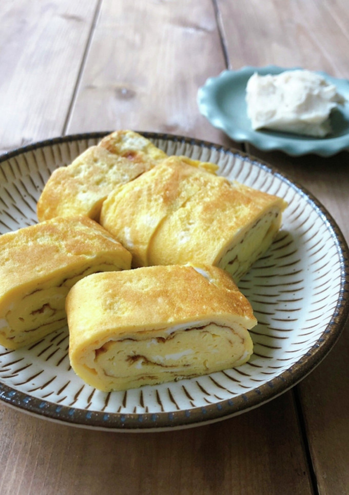 簡単♪みりん粕香る卵焼き-レシピのメイン写真