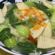 タケノコと青梗菜のトロトロ炒め
