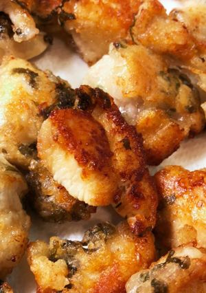 サッパリ！鶏肉の梅と大葉揚げ焼き-レシピのメイン写真