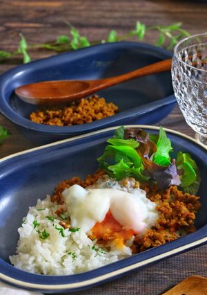 レンジで簡単！大豆ミートのキーマカレー-レシピのメイン写真