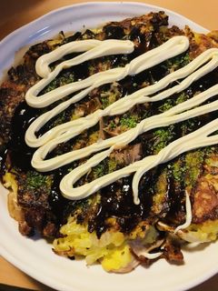 米粉のお好み焼き●チーかけ豚玉-レシピのメイン写真