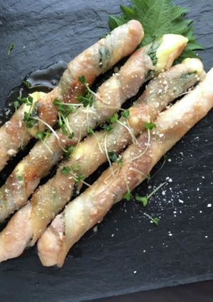 スティックチーズの豚バラしそ巻き-レシピのメイン写真