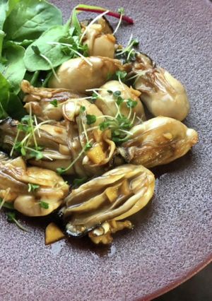牡蠣のガーリックバター生姜焼き-レシピのメイン写真