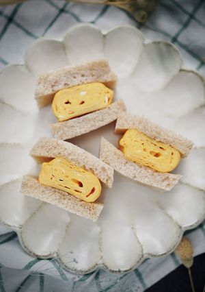 午後3時の厚焼き卵サンド-レシピのメイン写真