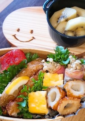 娘のお弁当　R4.5.2-レシピのメイン写真