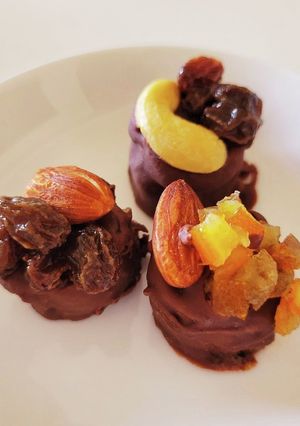 冷凍して便利★ドライフルーツチョコバナナ-レシピのメイン写真