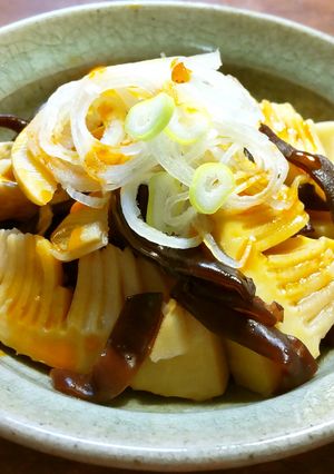 発酵筍、生きくらげのおつまみ　発酵メンマ-レシピのメイン写真