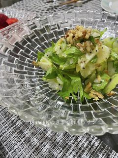 セロリのサラダ 玉ねぎドレッシング-レシピのメイン写真