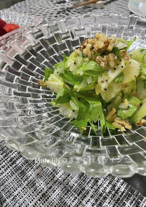 セロリのサラダ　玉ねぎドレッシング-レシピのメイン写真