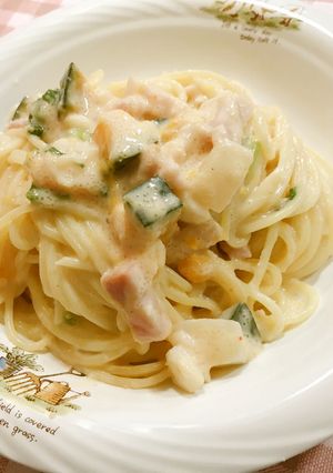 ☆簡単☆クリーム明太パスタ-レシピのメイン写真