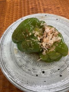 まるごとピーマンの焼き浸し-レシピのメイン写真