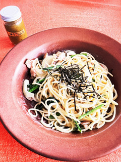 ほうれん草とベーコンの生クリームパスタ-レシピのメイン写真