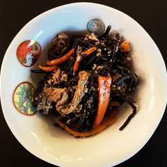 รูปของ 副菜に★ひじきと豆腐の煮物