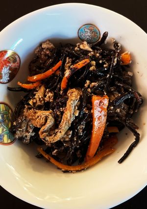 副菜に★ひじきと豆腐の煮物-レシピのメイン写真