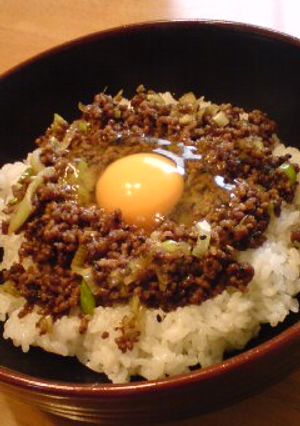 ひとりランチ☆甘辛そぼろ丼-レシピのメイン写真