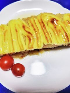 意外と合う!?鮭のりんごマヨ焼き-レシピのメイン写真