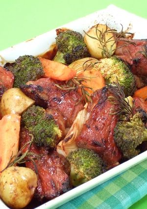 スペアリブのたれ☆キャンプ飯！漬け→焼き-レシピのメイン写真