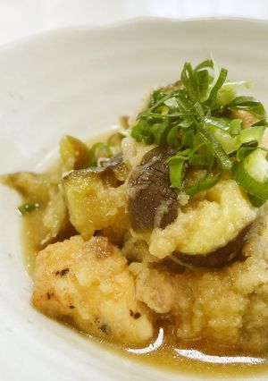鶏と茄子のヘルシーみぞれ煮-レシピのメイン写真