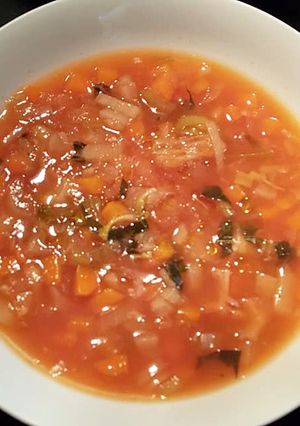 アレンジ自在*緑黄色野菜のストックスープ-レシピのメイン写真