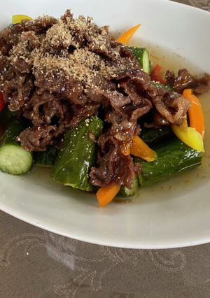 焼肉オンザ酢の物-レシピのメイン写真
