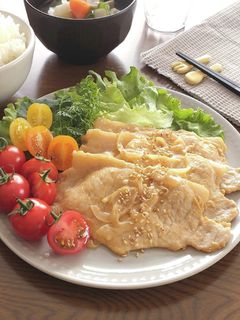 みりん粕で作る豚の生姜焼き。-レシピのメイン写真