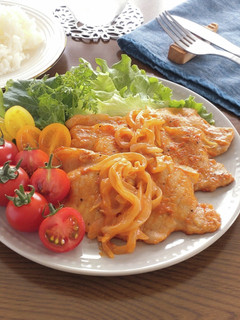 みりん粕で作るポークチャップ。-レシピのメイン写真