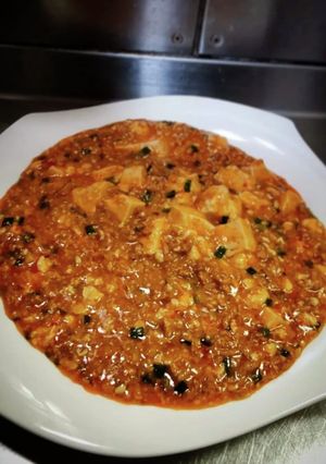 韮入り麻婆豆腐w❨(@≧↺≦@)❩wノ-レシピのメイン写真