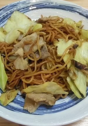 天橋立♪宮津名物カレー焼きそば（ドライ）-レシピのメイン写真