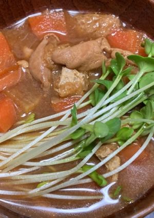 お財布おたすけ「赤だしモツ鍋」-レシピのメイン写真