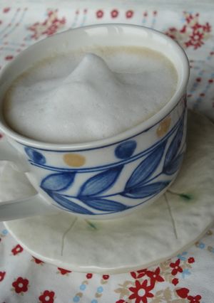 網じゃくしで☆お家であわあわカプチーノ♫-レシピのメイン写真
