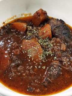 牛すじのとろとろ赤ワイン煮-レシピのメイン写真