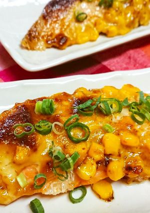 子供も喜ぶ！【サーモンの味噌マヨコーン】-レシピのメイン写真