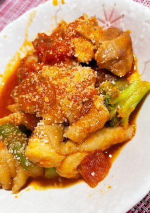イタリアンなトマトチキン-レシピのメイン写真