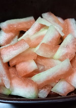 すいかの漬物-レシピのメイン写真