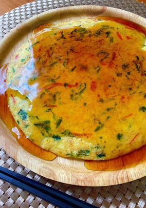 お財布おたすけレシピ♪かに玉あんかけ風-レシピのメイン写真